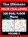 The Ultimate Maze Challenge: Volume 2 – Dual-Layer Sequential Number Path Mazes (200 Brain-Training Puzzles)