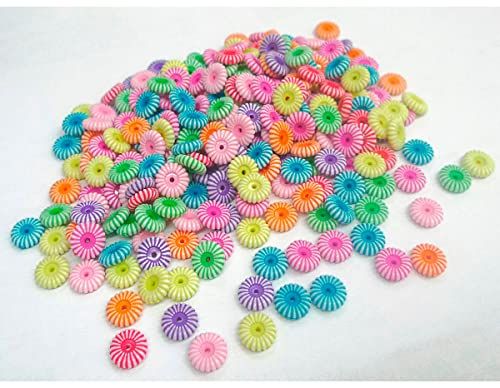INNSPIRO Kunststof parels - 10 mm - 1000 stuks - meerkleurig