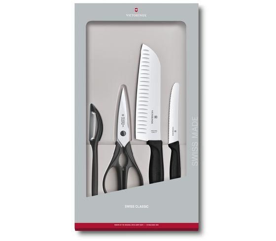 Victorinox SwissClassic 6.7133.4G - Sets keukenbestek & -messen - 4 stuks