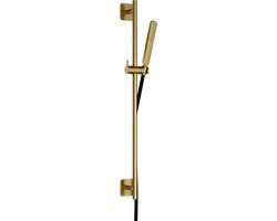 Hotbath Gal Glijstangset 100 cm - Geborsteld Messing PVD