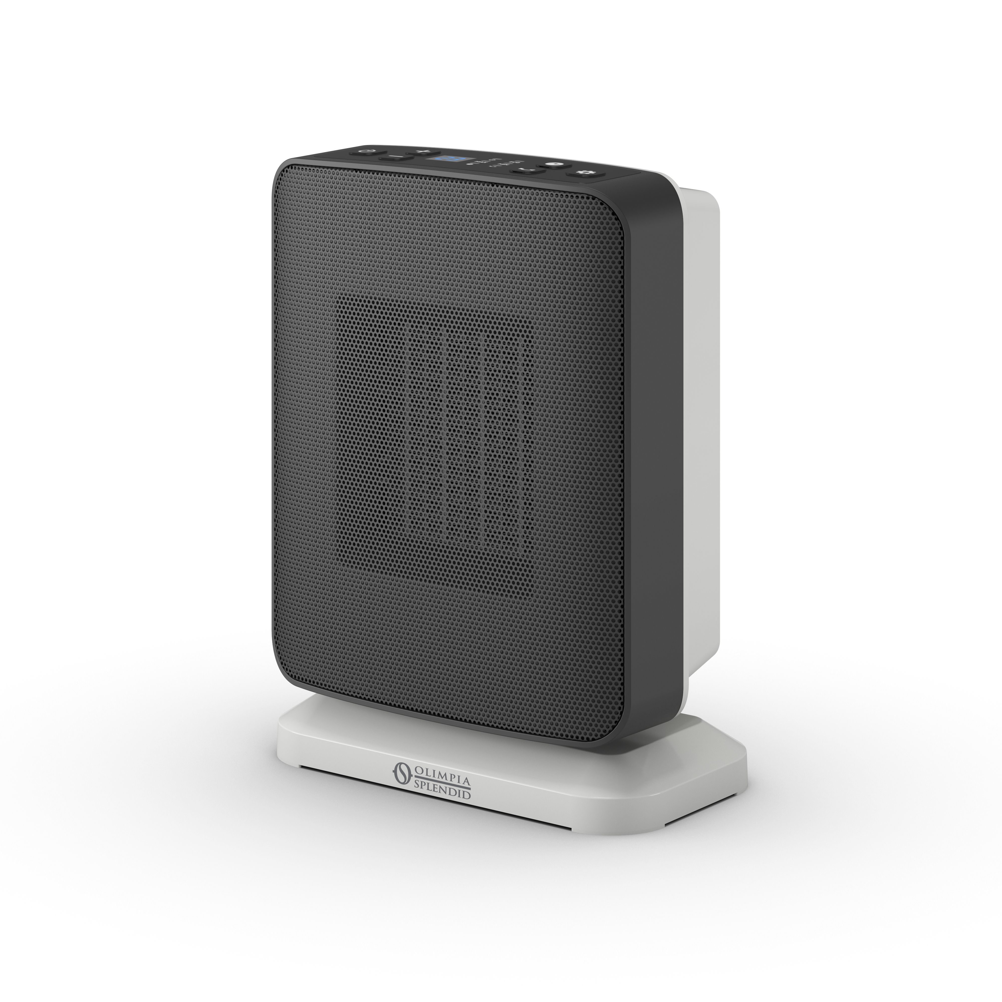 Olimpia Splendid Caldo Trendy Ceramic Fan Heater - 1800W - Black/White