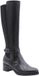 NeroGiardini Bottes Cuir Noir Gants Élastiques Tr Brescia 894 - Femme - Taille 37