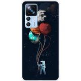 1001 coques Xiaomi Mi 12T, Mi 12T Pro Ballonkosmonaut Siliconen Hoesje