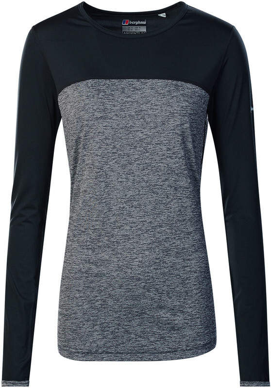 Berghaus Voyager Tech Ondergoed bovenlijf Dames grijs/zwart 10 2018 Onderhemden