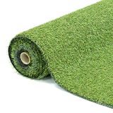 GardenKraft 26070 4 x 1 m, met poolhoogte van 15 mm, tapijt, kunstgras, dicht kunstgras