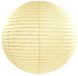 Merkloos Bol Luxe bol lampion ivoor 35 cm