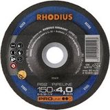Rhodius RS2 PIPELINE Disque à ébarber Diamètre 76 mm Acier 25 pièce(s)