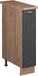 Vicco Apotheekkast Fame-Line, Anthrazit-Gold Landhaus/Goudkleurig Eiken, 20 cm, WB Eik
