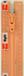 Opti Prym Ritssluiting Kunststof 4mm (niet deelbaar) Zalm #704 20 cm