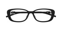 Gucci GG1685O Lunettes de Vue Femme Noir Carrées 54mm