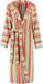 Cawö dames badjas badstof met capuchon multicolor maat 40