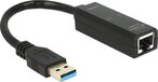 Delock USB 3.0 naar Gigabit Ethernet Adapter - RJ45 - 0.1m