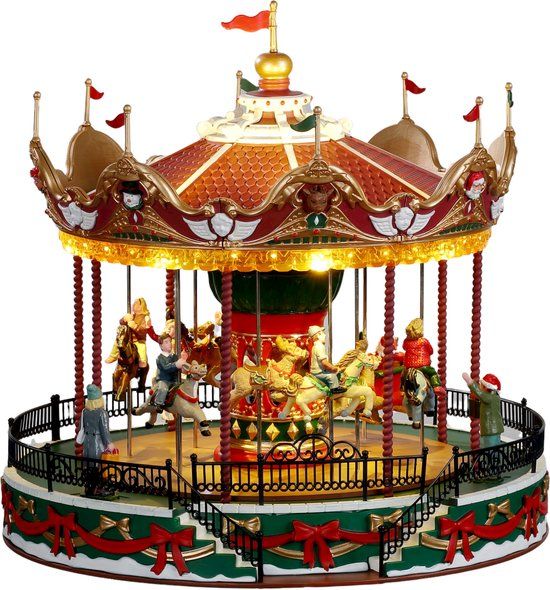 Lemax - Santa Carousel - With 4.5v Adaptor