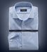 Olymp Signature Chemise Rayure Bleu clair - Taille 41 - Hommes - Formel