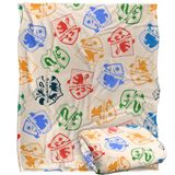 HARRY POTTER Silky Touch superzachte plaid 152 x 127 cm