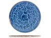 H&H Kobalt bordenset, rond, porselein, 28 cm, 6 stuks