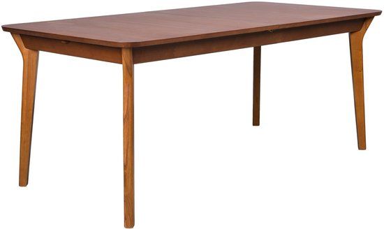 Zuiver Ellen Uitschuifbare Eettafel 180/220x90 cm Walnoot - Bruin