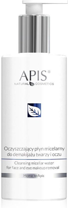 Apis Natural Cosmetics Home TerApis Micellair Reinigingswater Reinigende Micellaire Oplossing voor Gezicht en Ogen 300ml