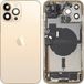 Apple Coque Batterie iPhone 13 Pro Max, Avec Châssis Central, Pièces Complètes, Or, Échange Premium
