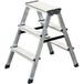 Krause 120328CO Échelle double à marches en aluminium