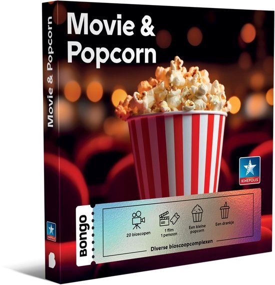 Bongo Bon - Movie & Popcorn - Cadeaukaart
