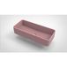 Arcqua Opbouw Waskom Case Rechthoek 60x26 cm Mat Roze