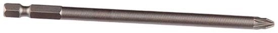 Snoli Bit Size 2 Pour Mandrins De Perceuse Universels Tournevis Argent 120 mm
