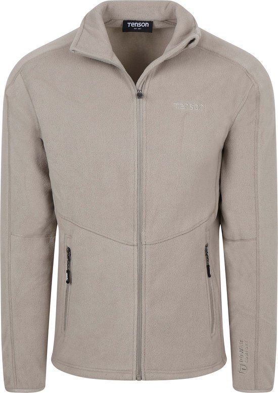 Tenson Fleece Jack Miracle Taupe - Maat XL - Heren