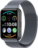 Strap-it Huawei Watch Fit 2 Milanese band - space grey