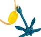 Retrospec Anker - Voor Supboards, Kayaks & Docks - Inclusief Touw, Boei en Waterdichte Tas - SUP - Blauw