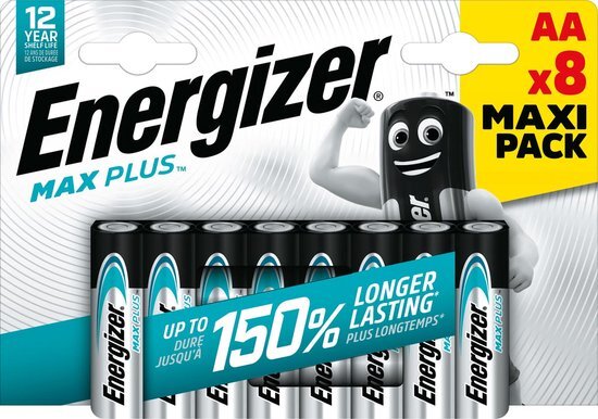 Energizer Batterij-Energizer Max Plus 8 AA LR6