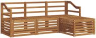 vidaXL Banc d'extérieur en acacia Naturel 4 places