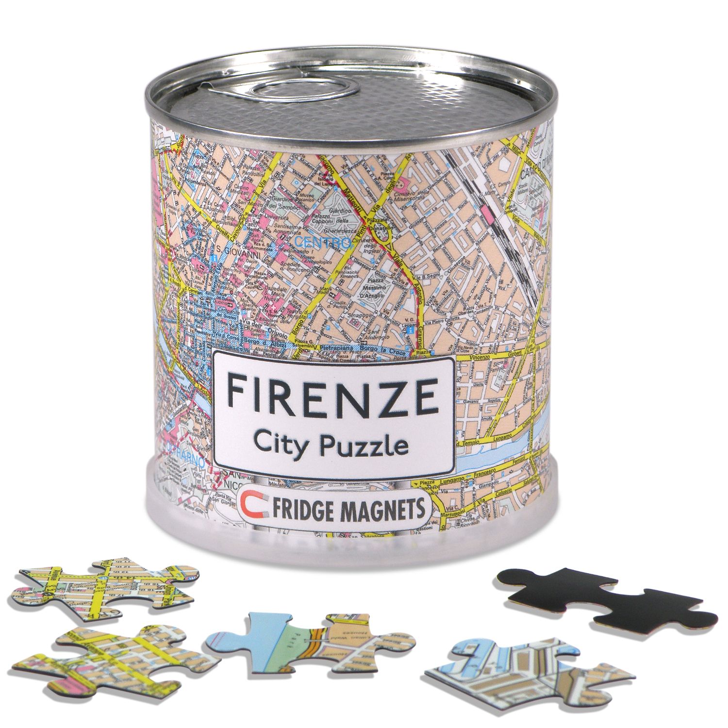 Maps International Firenze City Puzzle Magnets - 4+ Years - Unisex