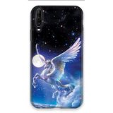 Beschermhoes Wiko Beschermhoes voor Wiko View 4 Lite, motief: eenhoorn hemelse eenhoorn