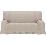 ECOMMERC3 Multifunctionele sprei, afmeting 230 x 260 cm, voor bank of bed, multifunctionele deken, extra zacht, bruin