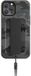 Uniq Heldro Serie - Housse de téléphone antimicrobienne - iPhone 12 - Charcoal Camo - FlexGrip