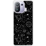 Xiaomi Mi 11 Galaxy draw Verstevigd hoesje met sublimatie bedrukking