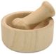 Fackelmann Mortel en stamper van hout Wood Edition