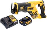DeWalt DCS 367 M1 accu-reciprozaag 18 V borstelloos + 1x oplaadbare accu 4.0 Ah + lader