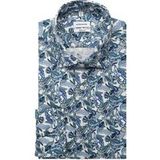 SEIDENSTICKER Overhemd 'Schwarze Rose ' blauw / wit