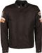 Helstons Elron veste de moto en textile, marron foncé/orange, taille S