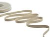 Furlanis - Dubbel satijn, lint voor decoraties, cadeaupakketten, gastgeschenken - beige, 10 mm x 20 m