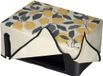 kwmobile hoes geschikt voor Canon PIXMA TS3550i / TS3551i - Beschermhoes voor printer - Cover in geel / groen / beige - Citroenboom design