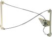 Valeo Raambedieningsmechanisme Links Voor 850672 | Compatibel met: AUDI A3
