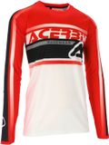 Acerbis MX Linear Lugo Wit Rood Cross Jersey - Shirts