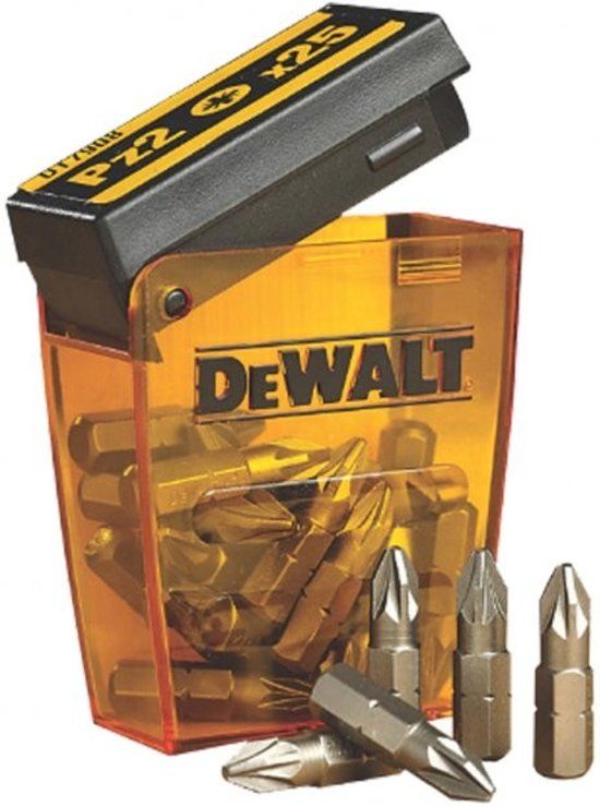 DeWALT DT71521 PZ2 25mm Schroefbits - 25 stuks
