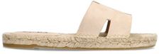 Sacha - Femme - Pantoufles suède beige - Taille 36