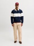 Jack & Jones Klassieke broek Wide Leg Fit Katoen Casual Heren W34 x L36 Groen