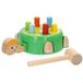 Cb Toys Woomax Tortue en bois avec marteau 26x16x10cm Jouet interactif Vert Enfants