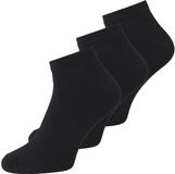 JACK & JONES JACBASIC BAMBOO SHORT SOCK 3 PACK NOOS Heren Sokken Zwart